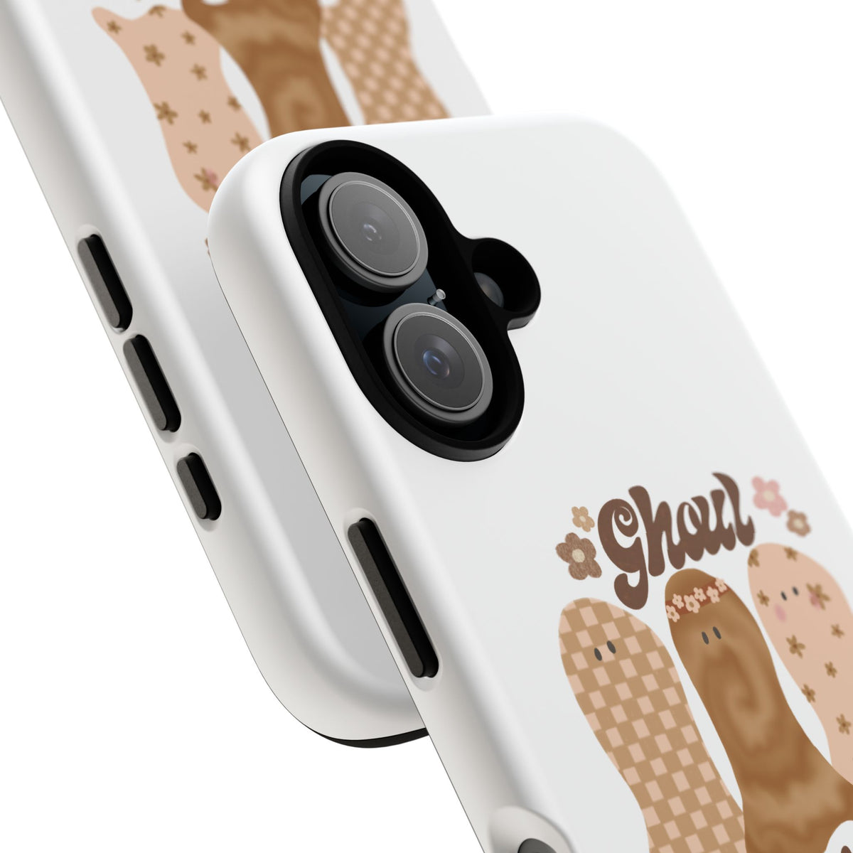 Ghoul Gang Retro Ghost Phone Case — Groovy Halloween