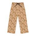 Boho Ghost Pajama Pants — Playful Women's Halloween Lounge Sleepwear
