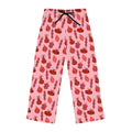 Holiday Ornament Pattern Women's Pajama Pants — Cozy Fall Lounge Sleepwear