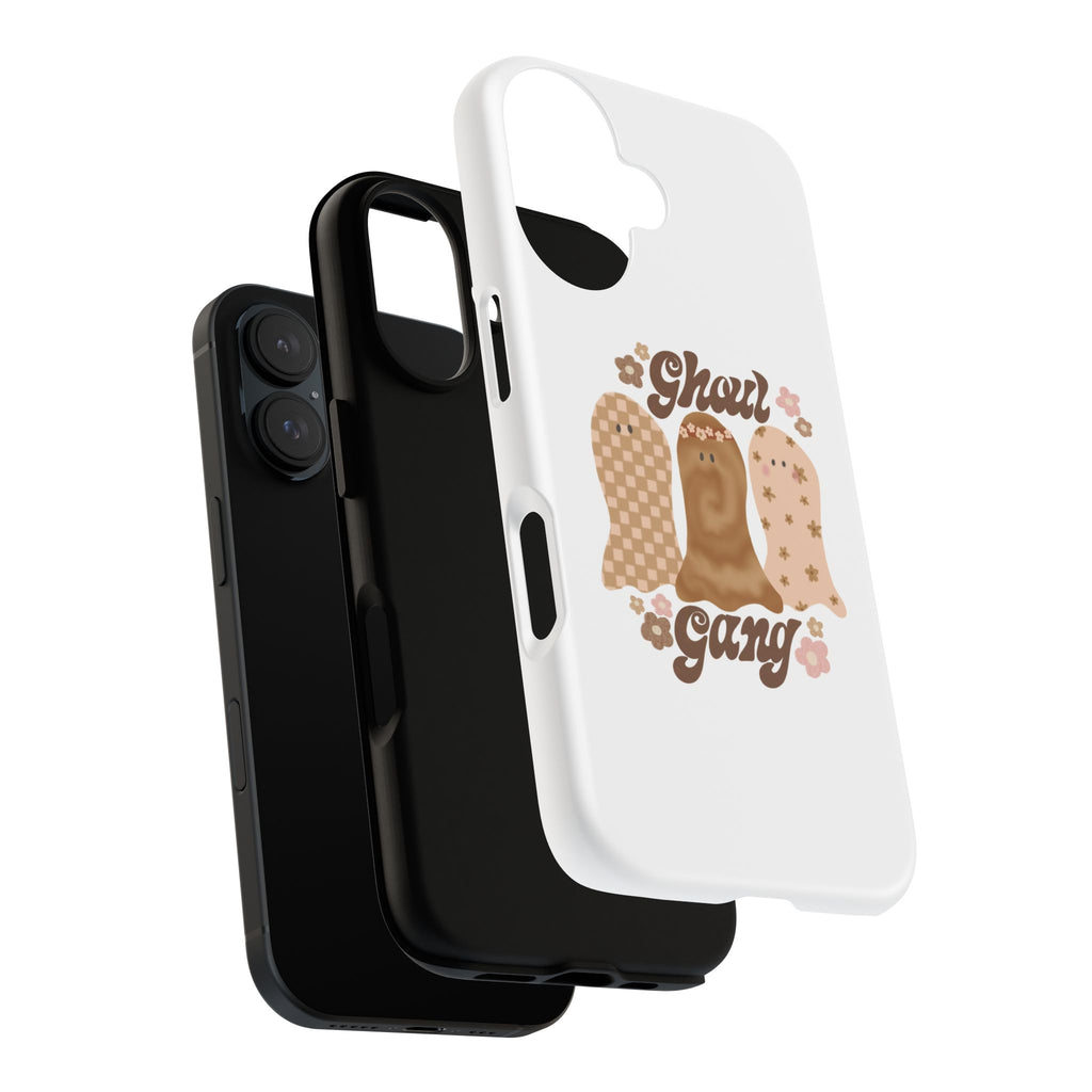 Ghoul Gang Retro Ghost Phone Case — Groovy Halloween