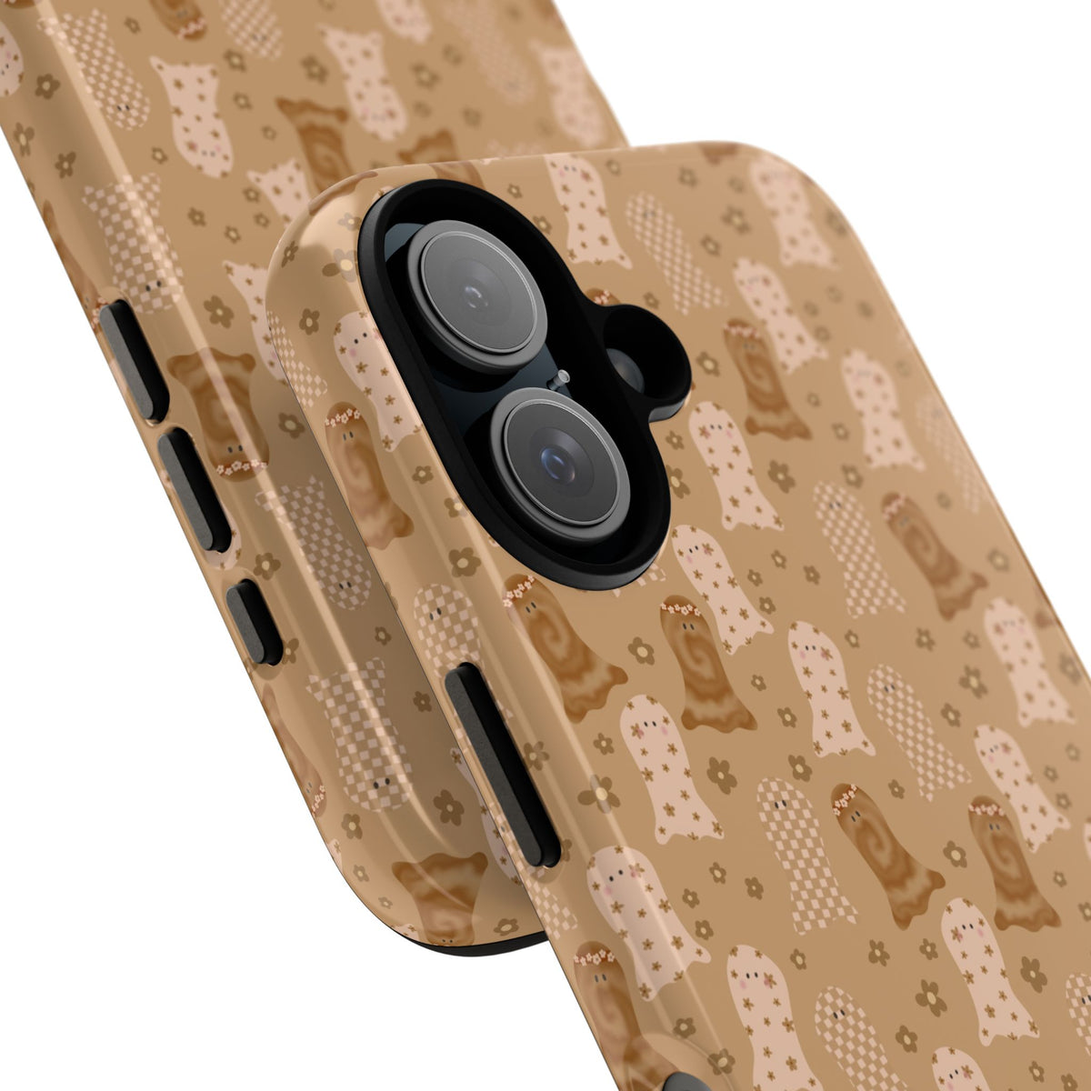 Retro Ghost Phone Case -Groovy Halloween Ghosts