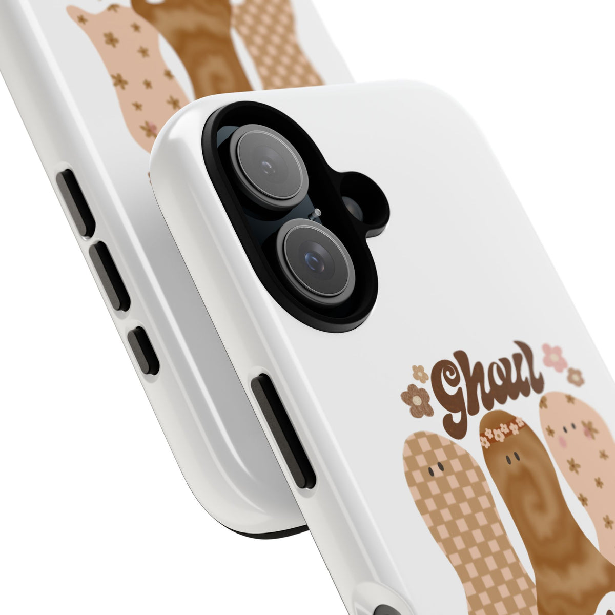 Ghoul Gang Retro Ghost Phone Case — Groovy Halloween